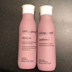 NEW living proof restore shampoo and conditioner